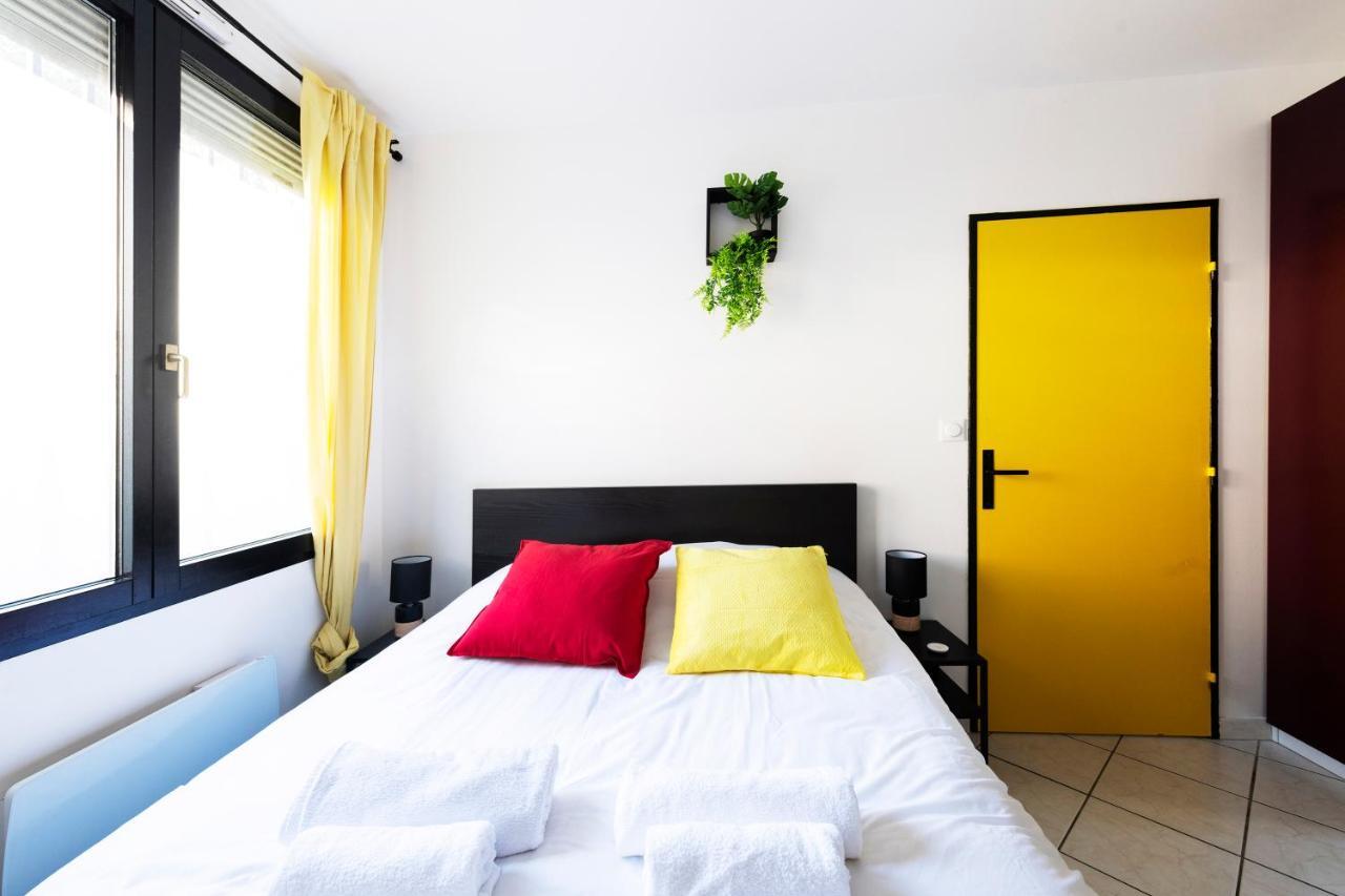 Appartement Entier - Le Mondrian - 1Ch Check-In 24H Villeurbanne Ngoại thất bức ảnh